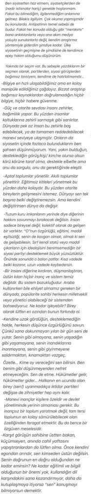 zeynep sever demirel den carpici secim 2023 paylasimi
